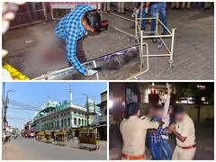 Forensic Team Searches Area Where Atiq Ahmed, His Brother Were Shot Dead — IN PICS