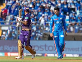 Watch: मुंबई इंडियंस के गेंदबाज पर जमकर भड़क उठे KKR कप्तान नितीश राणा, जानें क्या है पूरा माजरा