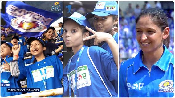 MI vs KKR IPL 2023 | Mumbai Indians ESA Day 19000 Girls: టాస్ కు స్పెషల్ గా హర్మన్ ప్రీత్
