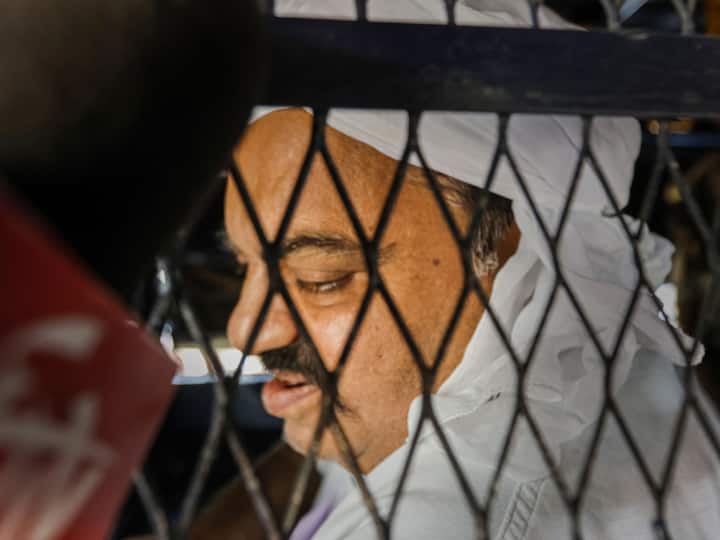 Atiq Ahmed profile Don-Turned-Politician 100 Criminal Cases Killed Point Blank In Police Custody Umesh Pal Raju pal murders Who Was Atiq Ahmed? Story Of A UP Don — From Gangster To Politician With 100 Criminal Cases