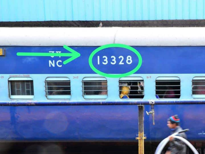 What is the meaning of the 5 digit number written on the train compartment ट्रेन के डिब्बे पर लिखे इस नंबर में भी छुपे होते हैं कई सीक्रेट! देखिए इसे डिकोड करने का क्या तरीका है?