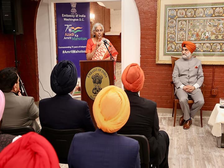 Nirmala Sitharaman stated that India and the United States are working together to build a strong, peaceful, and harmonious global community.  Her remarks came during her visit to Washington for the spring meeting of the International Monetary Fund and World Bank.  