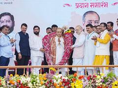 Union Home Minister Amit Shah Confers Maharashtra Bhushan Award To Social Activist Appasaheb Dharmadhikari