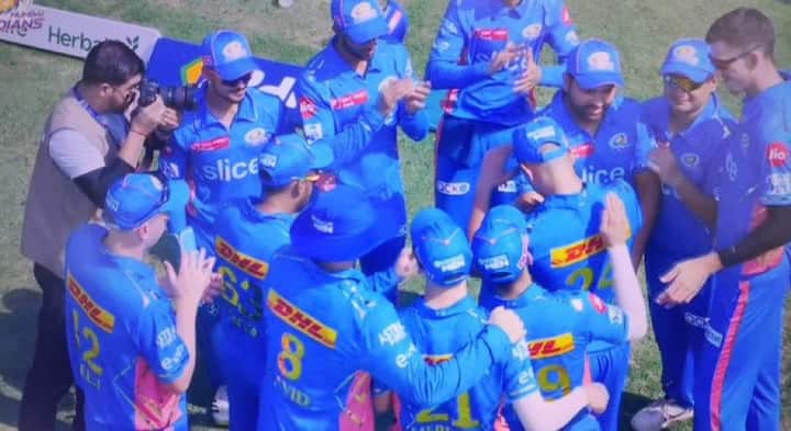Arjun, who made his IPL debut for MI today, registered a unique record, with him and Sachin now the only father-son duo to play for the same team in IPL history.