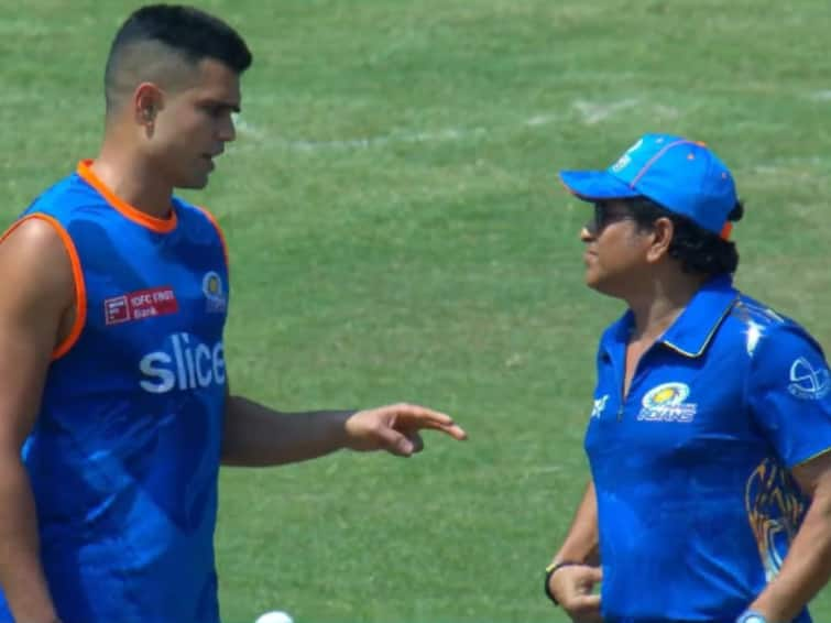 Arjun Tendulkar Makes His IPL Debut Batting S Age Education Every Things Need To Know Arjun Tendulkar IPL Debut: सचिन के बेटे अर्जुन तेंदुलकर ने किया IPL डेब्यू, जानिए उनके जीवन की कुछ अनसुनी कहानी