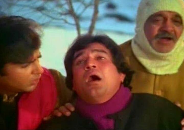 काका की आइकॉनिक फिल्म रोटी में विजय अरोड़ा सुपरस्टार राजेश खन्ना के साथ.