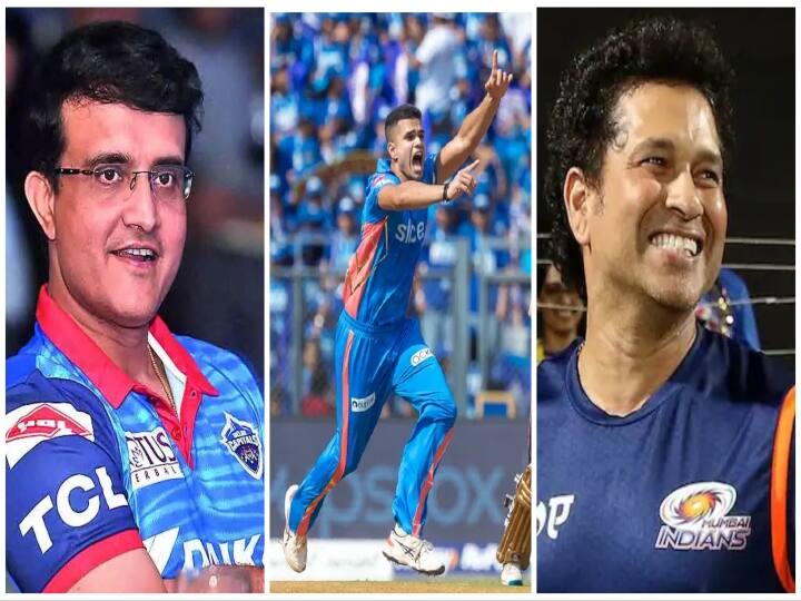 The champion dad must be so proud Sourav Ganguly on Arjun Tendulkar making IPL debut Ganguly Wish Arjun: 'சாம்பியன் தந்தை நிச்சயம் பெருமைப்படுவார்'  - நண்பன் சச்சினின் மகனுக்கு வாழ்த்து சொன்ன கங்குலி...!