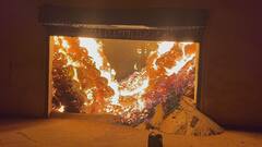 Rice Mill Fire: दुर्ग में राइस मिल में लगी भीषण आग, लाखों का धान और बारदाने जलकर खाक, देखें तस्वीरें