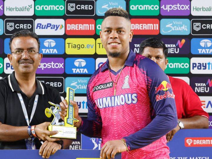 IPL 2023 GT vs RR Rajasthan Royals batsman and player of the match Shimron Hetmyer statement GT vs RR: राजस्थान रॉयल्स की जीत में ‘प्लेयर ऑफ द मैच’ बने शिमरोन हेटमायर, बताया गुजरात के खिलाफ क्या था प्लान