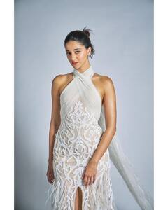 Ananya Panday Shines Like A Pearl In An Ivory Dress - SEE PICS