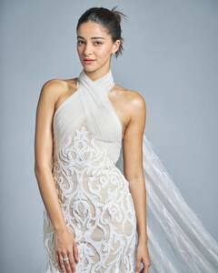Ananya Panday Shines Like A Pearl In An Ivory Dress - SEE PICS