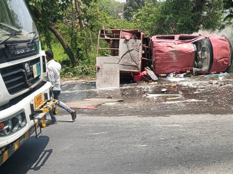 Bihar Governor Rajendra Vishwanath Arlekar Convoy Accident Many People Injured Bihar Governor Arlekar Escapes Unhurt After Convoy Meets With Accident, 9 Injured