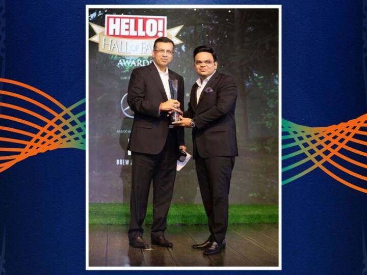 BCCI Secretary Jay Shah awarded Hello and Hall of Fame Award 2023 Here Know Latest News BCCI सेक्रेटरी जय शाह हैल्लो हॉल ऑफ फेम अवार्ड 2023 से सम्मानित, जानिए क्यों मिला सम्मान