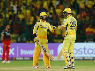 RCB vs CSK 1st Innings Highlights: डेवोन कॉनवे और शिवम दुबे के आगे बेबस नजर आए बैंगलोर के गेंदबाज, CSK ने RCB को दिया 227 का लक्ष्य