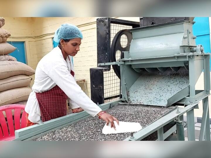 या प्रकल्पात सध्या दोन महिला, एक पुरुष काम करत आहेत. सकाळी नऊ वाजल्यापासून त्यांच्या कामाला सुरुवात होते.