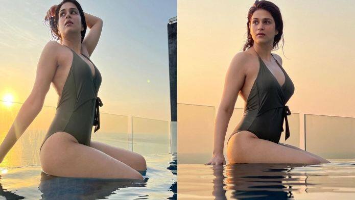 Shraddha Das Pics: ਸ਼ਰਧਾ ਦਾਸ ਹਰ ਰੋਜ਼ ਇੰਸਟਾਗ੍ਰਾਮ ਅਕਾਊਂਟ 'ਤੇ ਆਪਣੀਆਂ ਤਸਵੀਰਾਂ ਪੋਸਟ ਕਰਦੀ ਰਹਿੰਦੀ ਹੈ। ਜਦੋਂ ਵੀ ਅਦਾਕਾਰਾ ਇੰਸਟਾਗ੍ਰਾਮ 'ਤੇ ਆਪਣੀਆਂ ਤਸਵੀਰਾਂ ਸ਼ੇਅਰ ਕਰਦੀ ਹੈ ਤਾਂ ਉਹ ਪ੍ਰਸ਼ੰਸਕਾਂ 'ਚ ਚਰਚਾ 'ਚ ਆ ਜਾਂਦੀ ਹੈ।