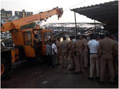 Maharashtra: Five Killed After Hoarding Collapses Due To Strong Winds