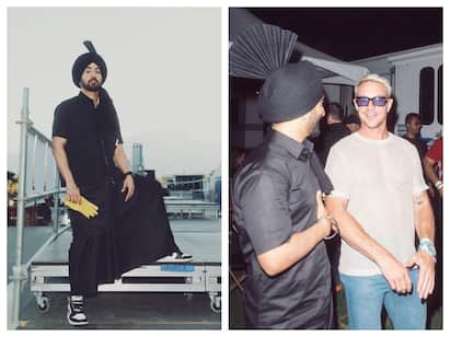 Diljit Dosanjh created history by becoming the first Punjabi artiste to perform at the Coachella music festival. On Monday, he shared pictures from the music festival.