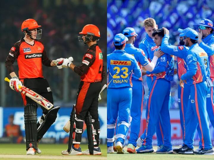 IPL 2023 Match 25 Sunrisers Hyderabad won the toss and decided to field against Mumbai Indians see playing 11 SRH vs MI: हैदराबाद ने जीता टॉस, रोहित की वापसी, जोफ्रा आर्चर को नहीं मिला मौका, ऐसी है प्लेइंग 11