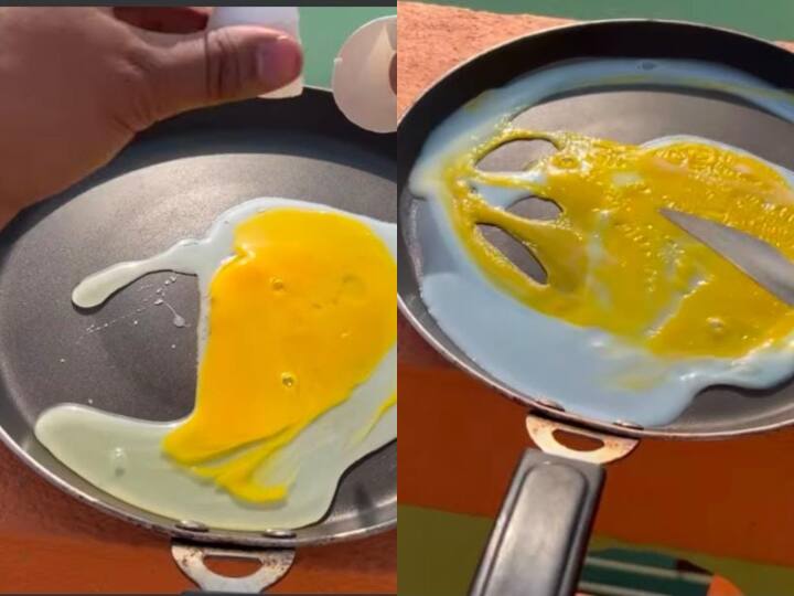 Video: हाय गर्मी! गैस-चूल्हा नहीं...शख्स ने धूप में बनाया ऑमलेट, Video में देखिए कैसे... Omelette made without gas under scorching sun viral video Video: हाय गर्मी! गैस-चूल्हा नहीं...शख्स ने धूप में बनाया ऑमलेट, Video में देखिए कैसे...