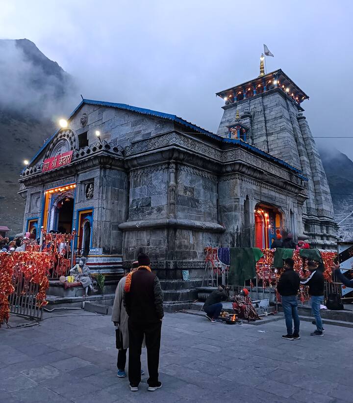 Kedarnath Temple, which is situated in the Rudraprayag District in the Garhwal Himalayas, is only accessible from Gaurikund through a trek, and it is only open from April to November because the rest of the year sees a lot of snowfall in the area. (Image Source: PTI)