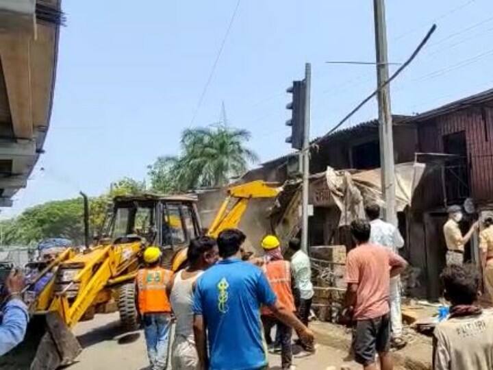 Mumbai BMC removed 87 shops on Jogeshwari Vikhroli Link Road mumbai monsoon ann Mumbai: मॉनसून से पहले BMC का बड़ा फैसला, जोगेश्वरी विक्रोली लिंक रोड पर मौजूद 87 दुकानों को हटाया