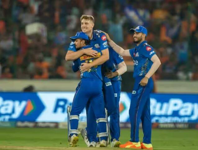 MI vs SRH IPL 2023 Match 25 : मुंबई इंडियन्सने हैदराबादचा 14 धावांनी पराभव केला. मुंबई संघाने सलग तीन सामन्यांमध्ये विजय मिळवत हॅटट्रिक केली आहे.