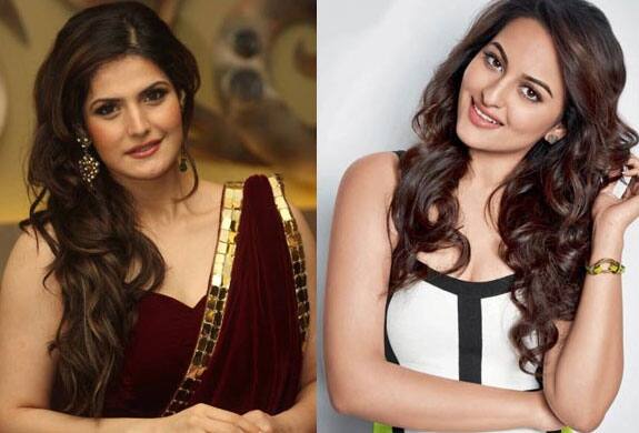 सोनाक्षी सिन्हा और जरीन खान के बीच भी छत्तीस का आंकड़ा रहता है. फिल्म 'रेडी' से इनकी दुश्मनी शुरू हुई थी. इस फिल्म के गाने की लॉन्चिंग के दौरान सोनाक्षी ने जरीन को हल्का सा पुश कर दिया था जिसके बाद से ये एक्ट्रेस एक-दूसरे की शक्ल भी नहीं देखती हैं.