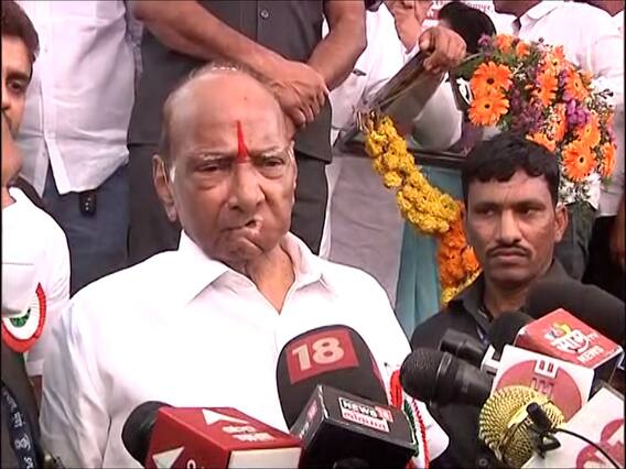 Sharad Pawar On Ajit Pawar : मी काय सांगतो ते महत्त्वाचं, इतरांना फाटे फोडण्याचा अधिकार नाही, दादांच्या चर्चेवर काकांनी खडसावलं