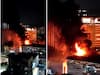 Thane Fire: ठाण्यातील सिने वंडर मॉलजवळील इमारतीला भीषण आग; काहीजण अडकल्याची भीती