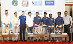 IN PICS: Int'l Surf Open To Be Held In Mamallapuram, Udhayanidhi Hands Over Rs 2.67 Crore For Event