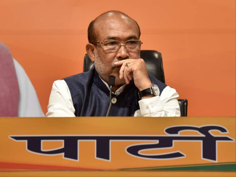 Manipur Violence Mob Attacks CM N Biren Singh Residence Secutity Forces Curfew Attack On Manipur CM N Biren Singh's Personal House False And Misleading: Police
