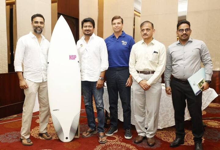 Around 80-100 surfers from 12-14 countries are expected participate in the event (Credit: Twitter/@Udhaystalin)