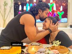 टीवी के 'राम' ने सादगी से मनाया Debina का बर्थडे, माथे को चूमते हुए शेयर कीं ये तस्वीरें
