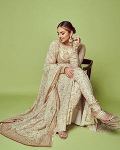 Huma Qureshi Looks Royal In Ethnic Outfit