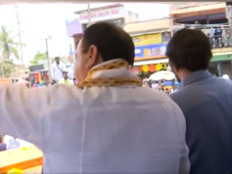 Karnataka Election: JP Nadda, CM Bommai, Actor Kiccha Sudeep Hold Road Show In Shiggaon—In Pics