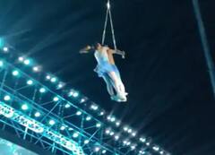 पति के साथ हवा में कलाबाजी दिखा रही थी महिला, हाथ फिसला, नीचे गिरते ही चली गई जान