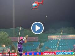 लखनऊ के खिलाफ मैच से पहले राजस्थान के जो रूट ने उड़ाया हेलीकॉप्टर, देखें कैसे खेला धोनी वाला शॉट