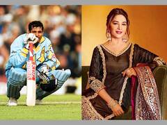 Madhuri Dixit- Ajay Jadeja: जडेजासोबत माधुरीच्या अफेअरच्या चर्चा, मॅच फिक्सिंगमध्ये नाव आल्यानंतर केलं ब्रेकअप