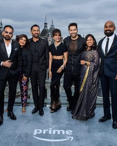 Citadel London Premier:‘सिटाडेल’ च्या प्रीमियरसाठी वरुण आणि सामंथानं केला खास लूक; पाहा फोटो