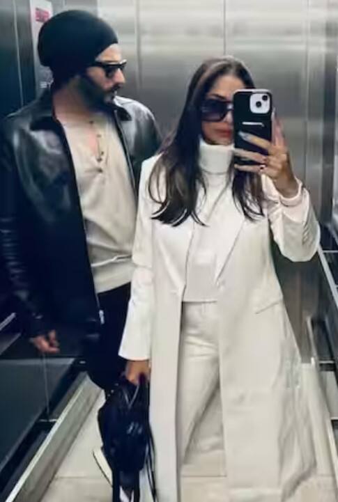 ਅਰਜੁਨ ਕਪੂਰ- ਮਲਾਇਕਾ ਲਿਫਟ 'ਚ ਹੋਏ ਰੋਮਾਂਟਿਕ