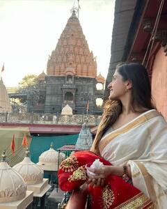 भस्म आरती देख ‘अनुपमा’ की बहू किंजल के खड़े हो गए थे रोंगटे, महाकाल के दर्शन करने गईं एक्ट्रेस ने शेयर की तस्वीरें