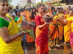 கரூர் புற்றுக்கண் மாரியம்மனுக்கு சித்திரை மாத திருவிழா - பக்தர்கள் நேர்த்திக்கடன்