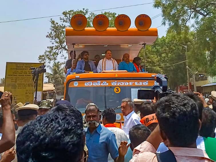 Karnataka Elections: CM Bommai Files Nomination From Shiggaon After Massive Rally With Nadda And Sudeep Karnataka Elections: CM Bommai Files Nomination From Shiggaon After Massive Rally With Nadda And Sudeep