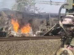 Shahdol Train Accident: शहडोल में 2 मालगाड़ियों का भीषण एक्सीडेंट, हादसे में चालक घायल, दो लोगों के फंसे होने की आशंका