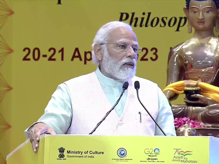 PM Narendra Modi Attends Inaugural Session Of 2-Day Global Buddhist Summit In Delhi Lord Buddha's Teachings Impacted Countless People Over Centuries: PM Modi At Global Buddhist Summit