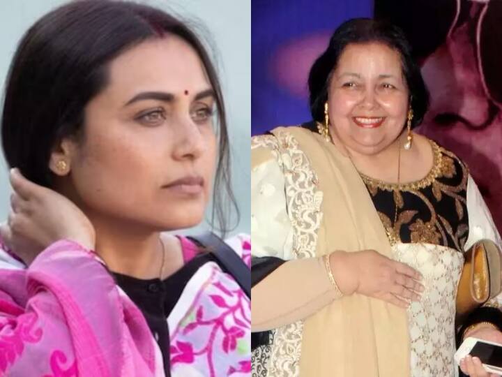 Stars turn up at Pamela Chopra’s last rites;  Rani Mukherjee broke down due to mother-in-law’s departure