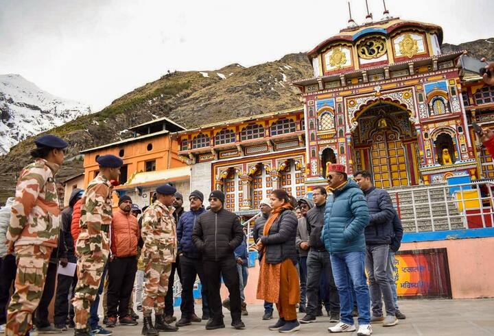 बद्रीनाथ धामचे दरवाजे 27 एप्रिलला उघडणार आहेत