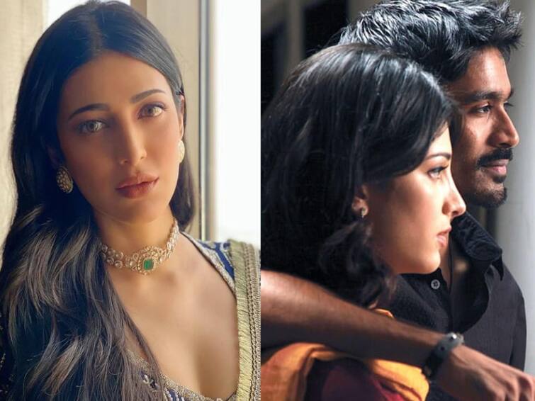 actress shruti haasan about rumours with Dhanush and 3 movie details 