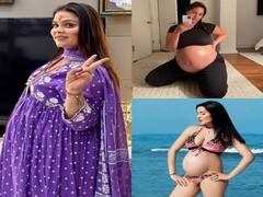 जुड़वा बच्चों के साथ प्रेग्नेंट हुईं हसीनाओं ने दिखाया बेबी बंप, फोटो हुए थे वायरल